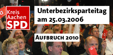 Banner UB-Parteitag