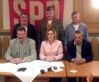 Franz- Josef Mingers, Leo Gehlen, Willi Broschk, Nicole Dickmeis, Michael Moll und Dieter Monger